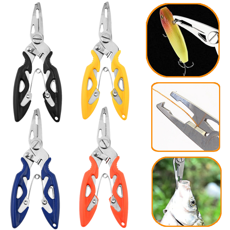 Fishing Hook Remover - Portable Fishing Pliers Stainless Steel Hook