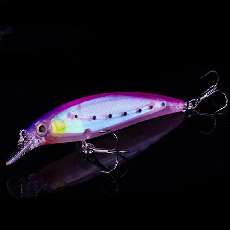 Fishing Hook - 1pcs Luminous Minnow Lures Fishing Lure