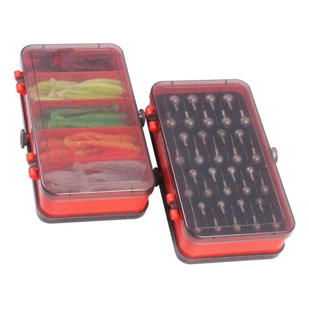 Fishing Hook Jig - Portable Double Sided Split Bait Box