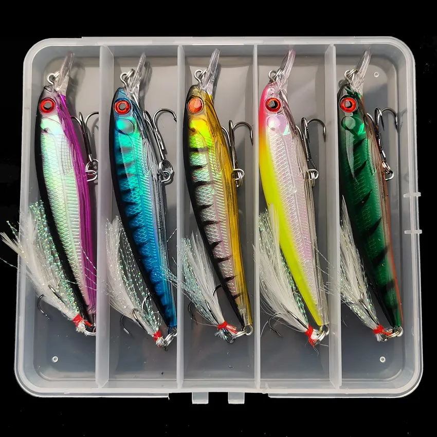 Laser 3D Eyes Bionic Minnow Fi - Fishing Hook Box ulasan dan harga