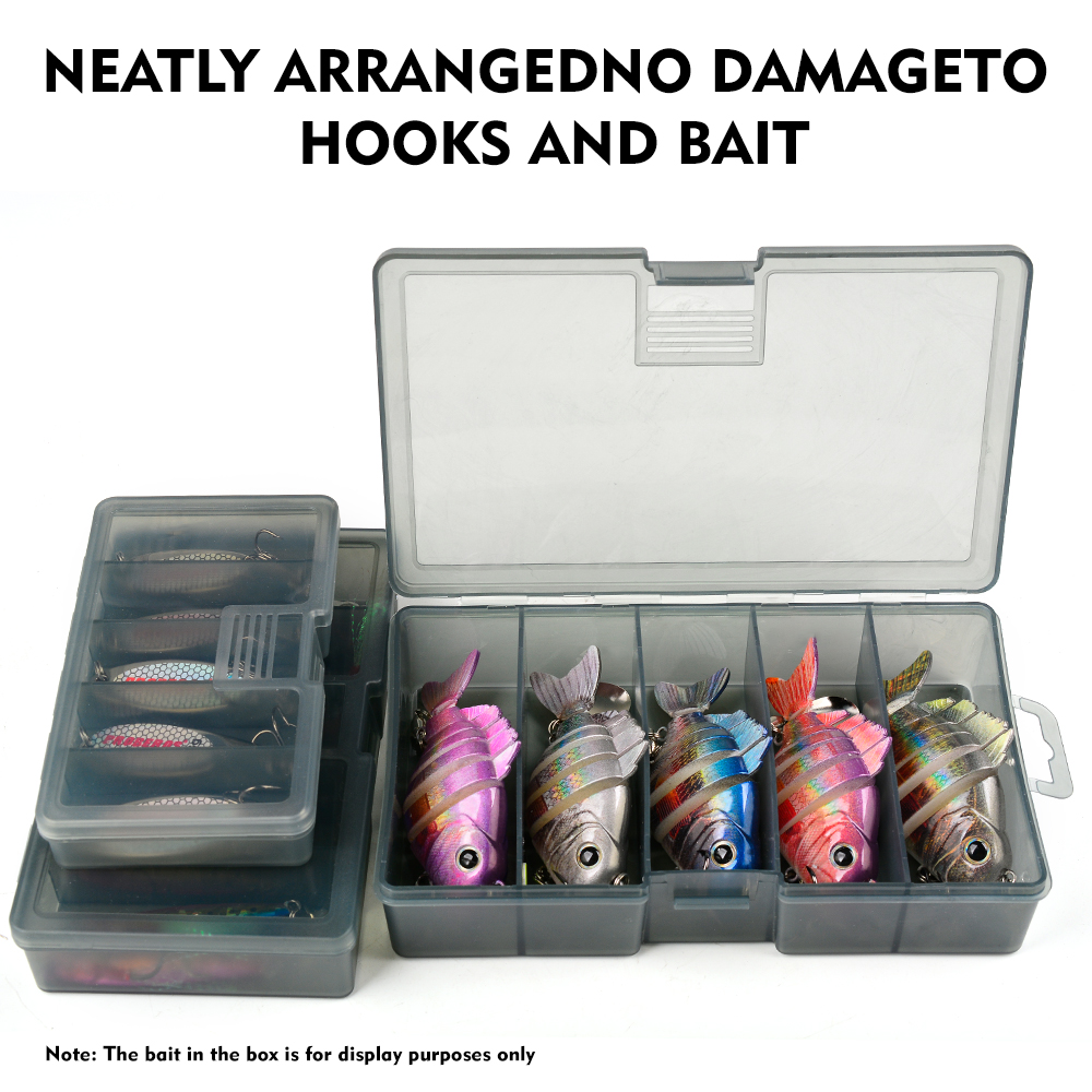 PROBEROS Fishing Tackle Box La - Fishing Hook Size ulasan dan harga