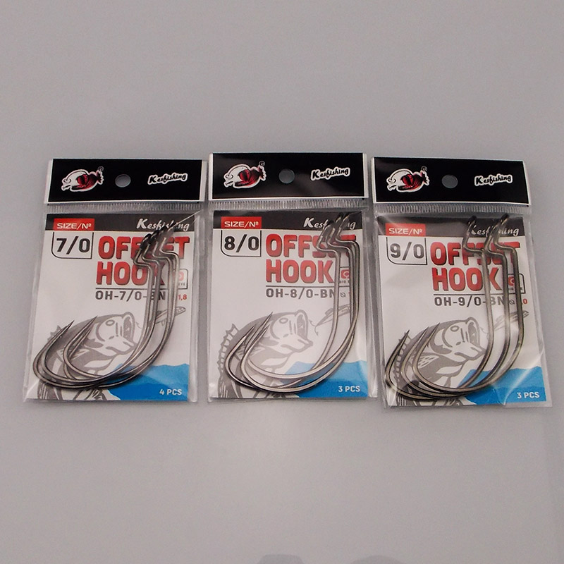ESFISHING Offset Hook Carbon S - Fishing Hook Offset ulasan dan harga
