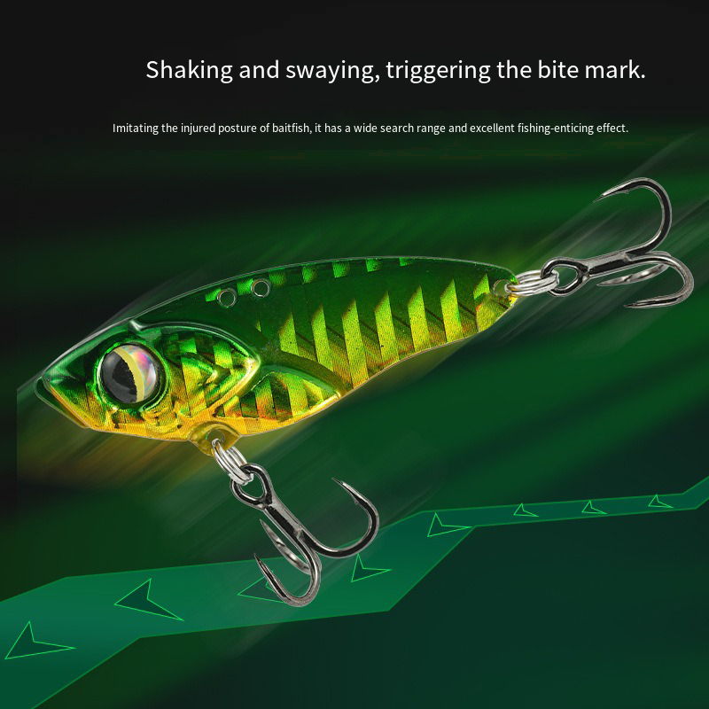 Metal VIB Fishing Lure Hard Vi - Fishing Hook Treble ulasan dan harga
