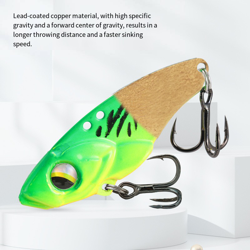Metal VIB Fishing Lure Hard Vi - Fishing Hook Treble ulasan dan harga