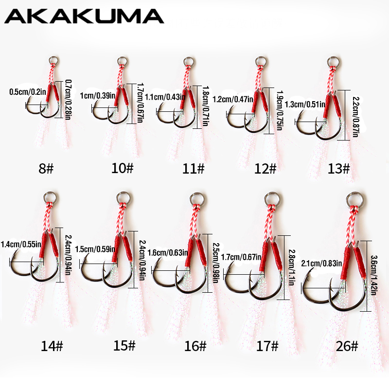 10Pcs Fishing Hooks Single Hoo - Fishing Hook Assortment ulasan dan harga