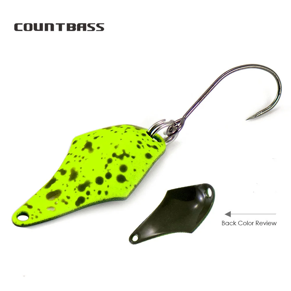 COUNTBASS 5/64oz 2g Casting Sp - Fishing Hook Barbless ulasan dan harga