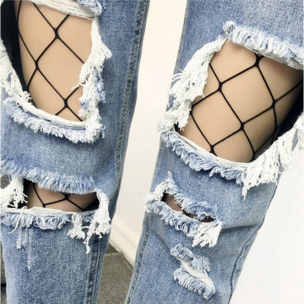 Sexy Women Fishnet Pantyhose M - Fishing Hook Size ulasan dan harga
