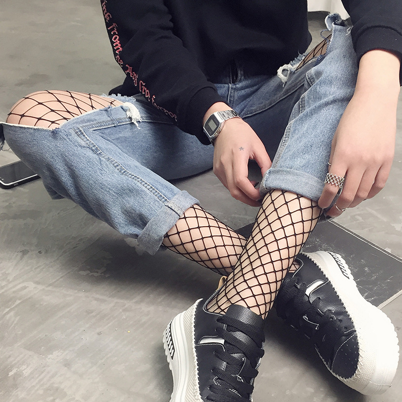 Sexy Women Fishnet Pantyhose M - Fishing Hook Size ulasan dan harga