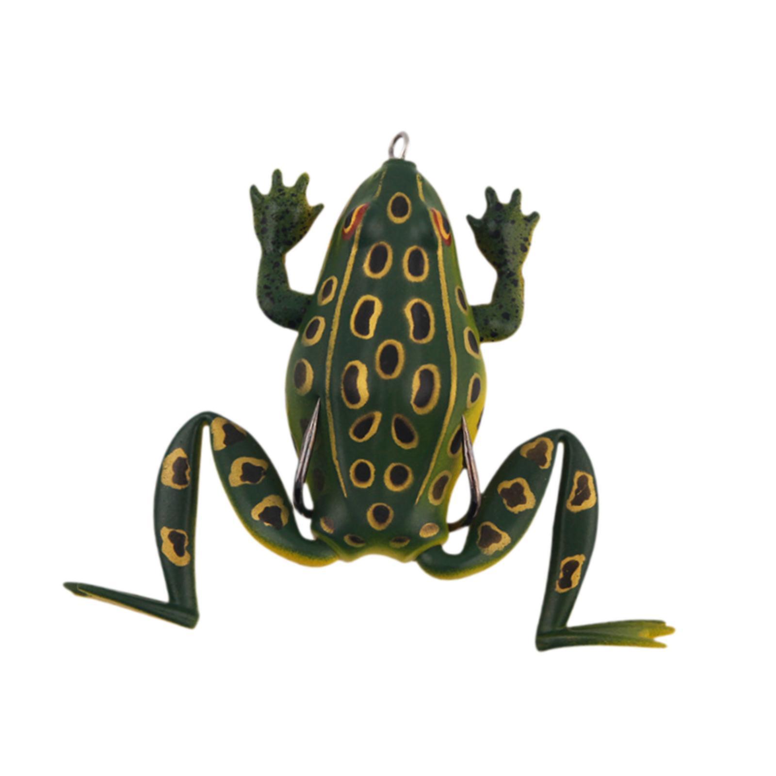 Lifelike Frog Topwater Lure So - Fishing Hook Weedless ulasan dan harga