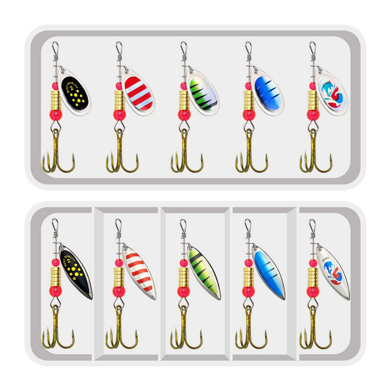 Fishing Lure Spinner Rotation  - Fishing Hook Treble ulasan dan harga