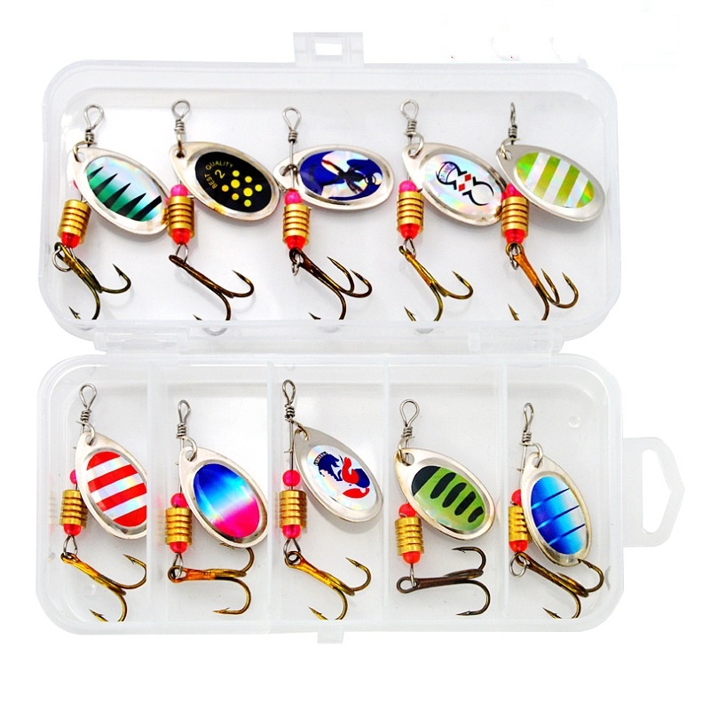 Fishing Lure Spinner Rotation  - Fishing Hook Treble ulasan dan harga