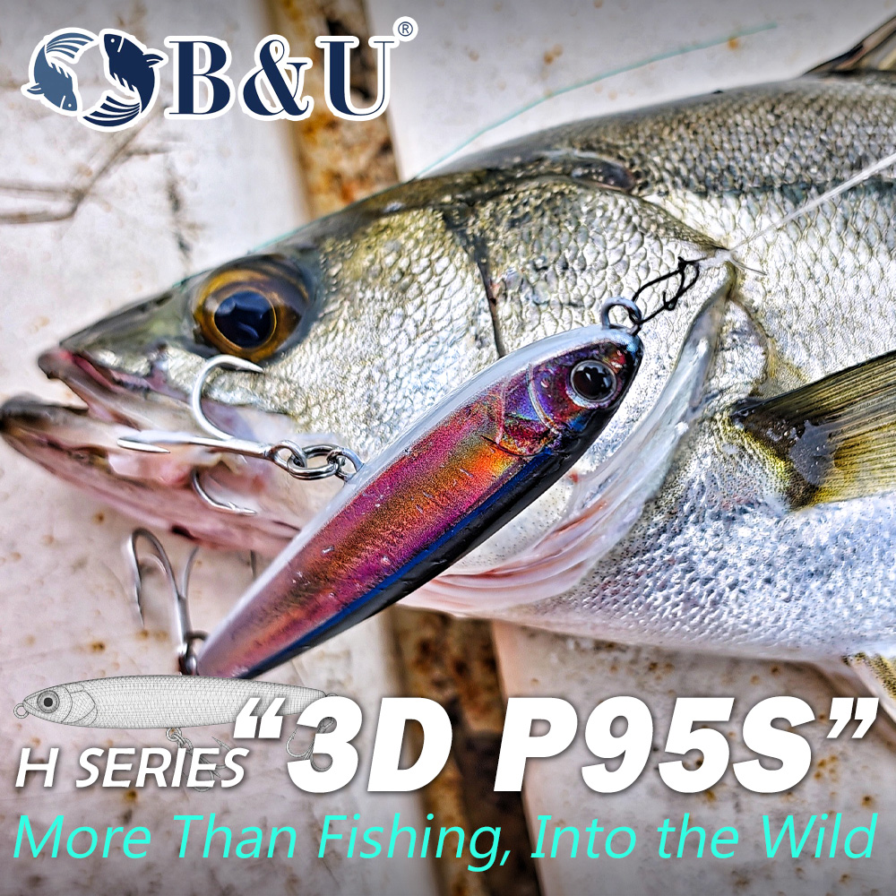 B&U Sinking Pencil Fishing Lur - Fishing Hook Treble ulasan dan harga
