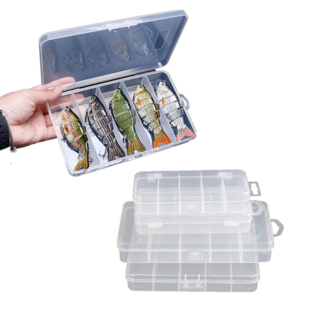 1/3pcs 3 Sizes of Plastic Fish - Fishing Hook Box ulasan dan harga
