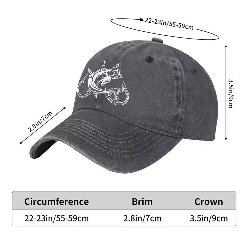Bass Fishing Hook Graphic Wash - Fishing Hook Size ulasan dan harga