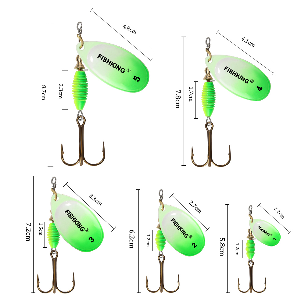 Metal Fishing Lure 4g 4.8g 7g  - Fishing Hook Treble ulasan dan harga