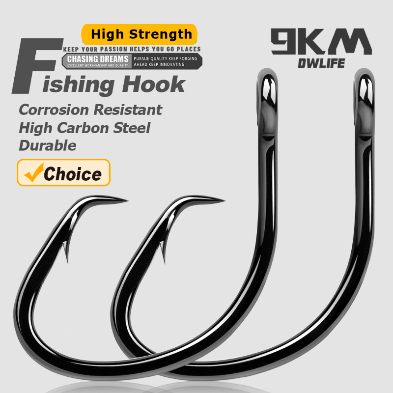 9KM Circle Hooks 25~50Pcs Salt - Fishing Hook Circle ulasan dan harga