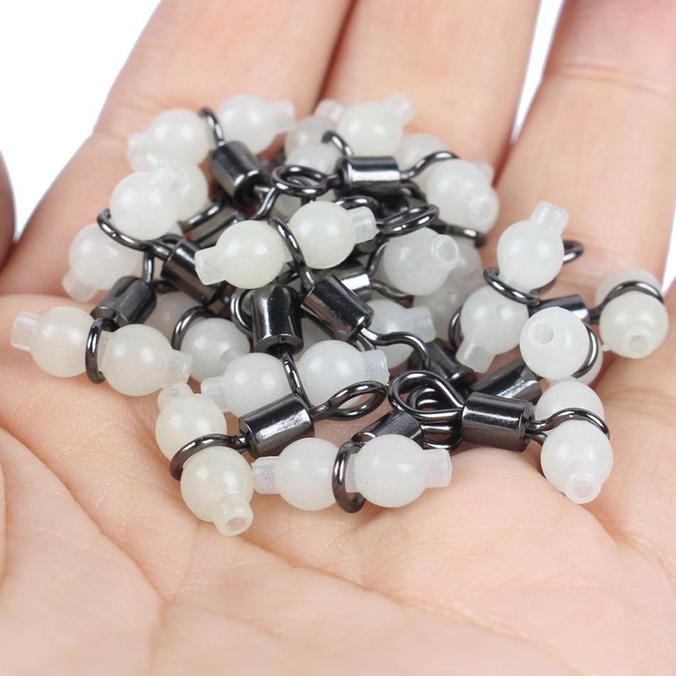 MNFT 100Pcs Luminous 3 Way Dur - Fishing Hook Size ulasan dan harga