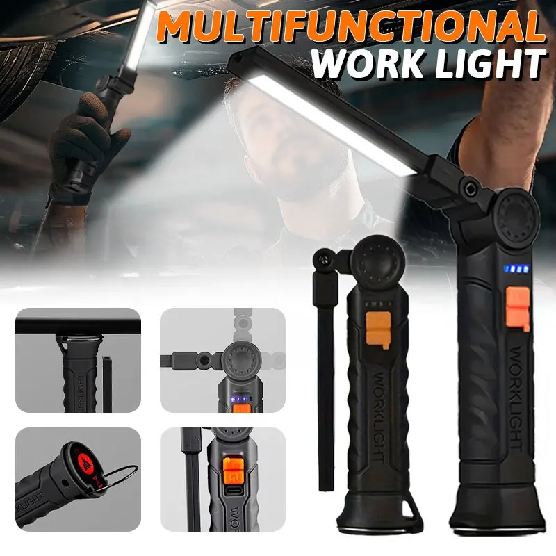 Rechargeable Magnetic Work Lig - Fishing Hook ulasan dan harga