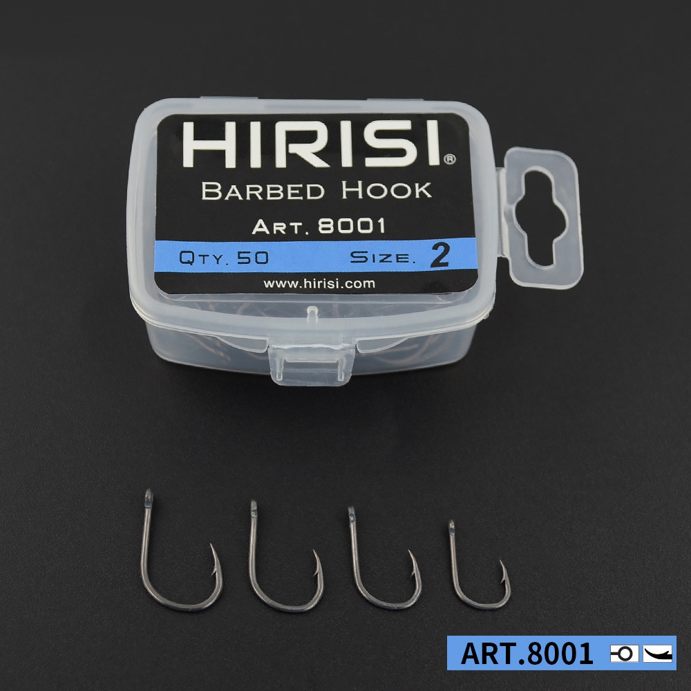 ABST  50Pcs Barbed Coated Carp - Fishing Hook ulasan dan harga