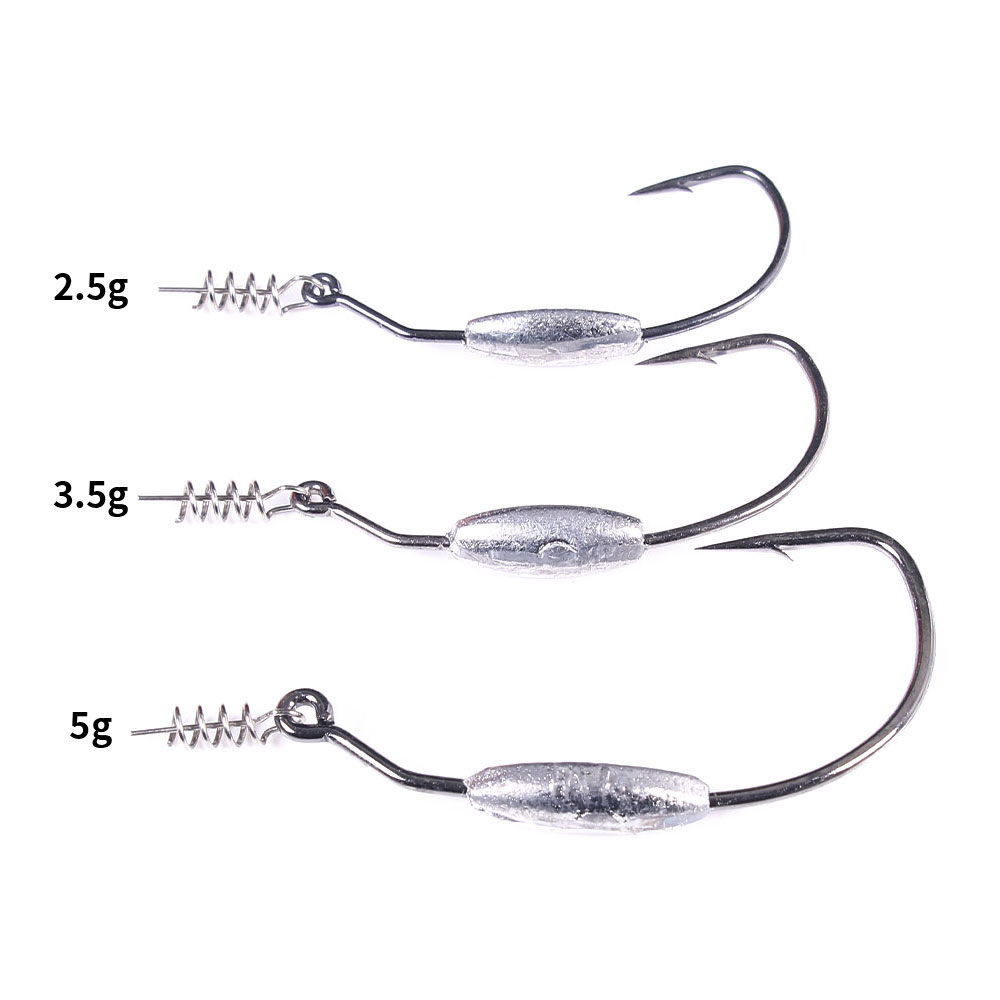 Anti-snagging Weighted Offset  - Fishing Hook Offset ulasan dan harga