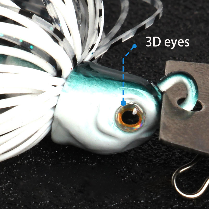 1pc12g Rubber Jig Head Weedles - Fishing Hook Weedless ulasan dan harga