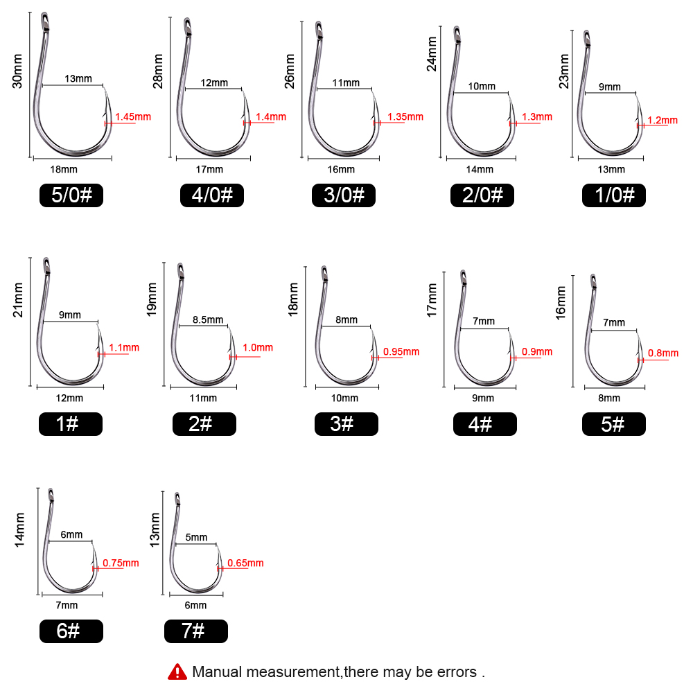 FTK CHINU Fishhook with Ring B - Fishing Hook Circle ulasan dan harga