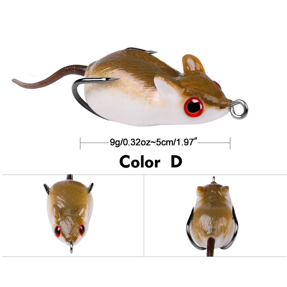 Soft Amphibian Fishing Lure wi - Fishing Hook Weedless ulasan dan harga