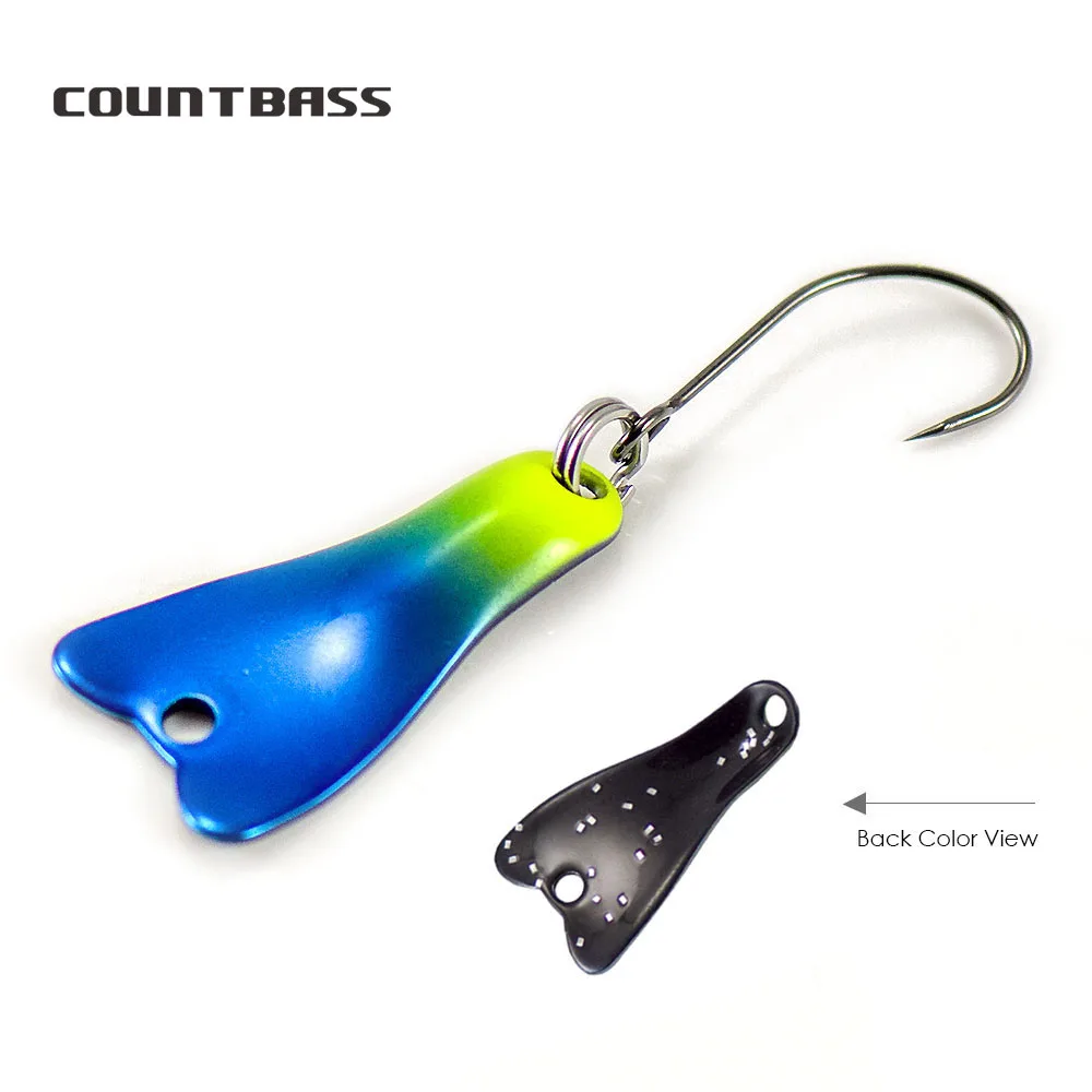 COUNTBASS 5/64oz 2g Casting Sp - Fishing Hook Barbless ulasan dan harga