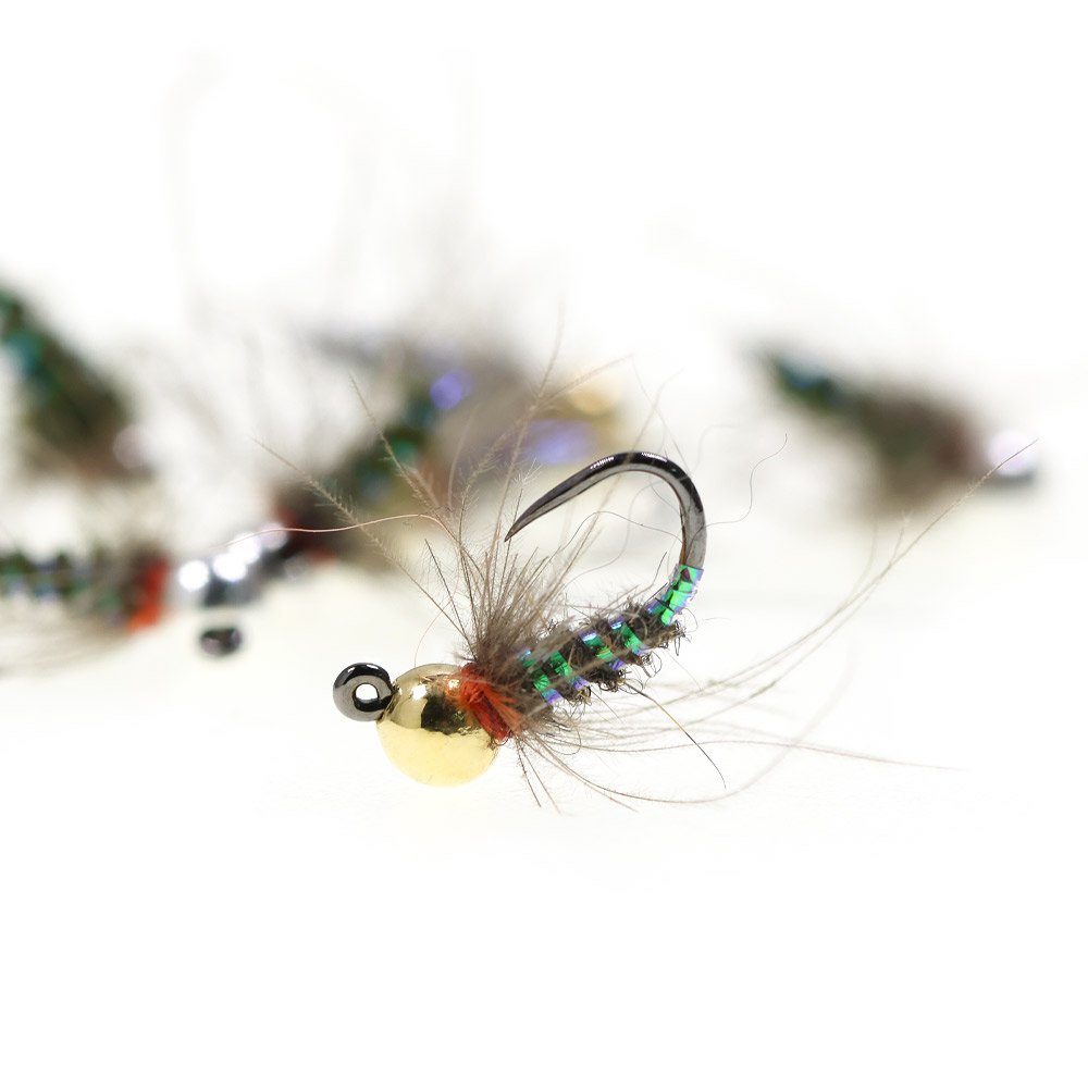 4pcs #16 Tungsten Beadhead CDC - Fishing Hook Barbless ulasan dan harga