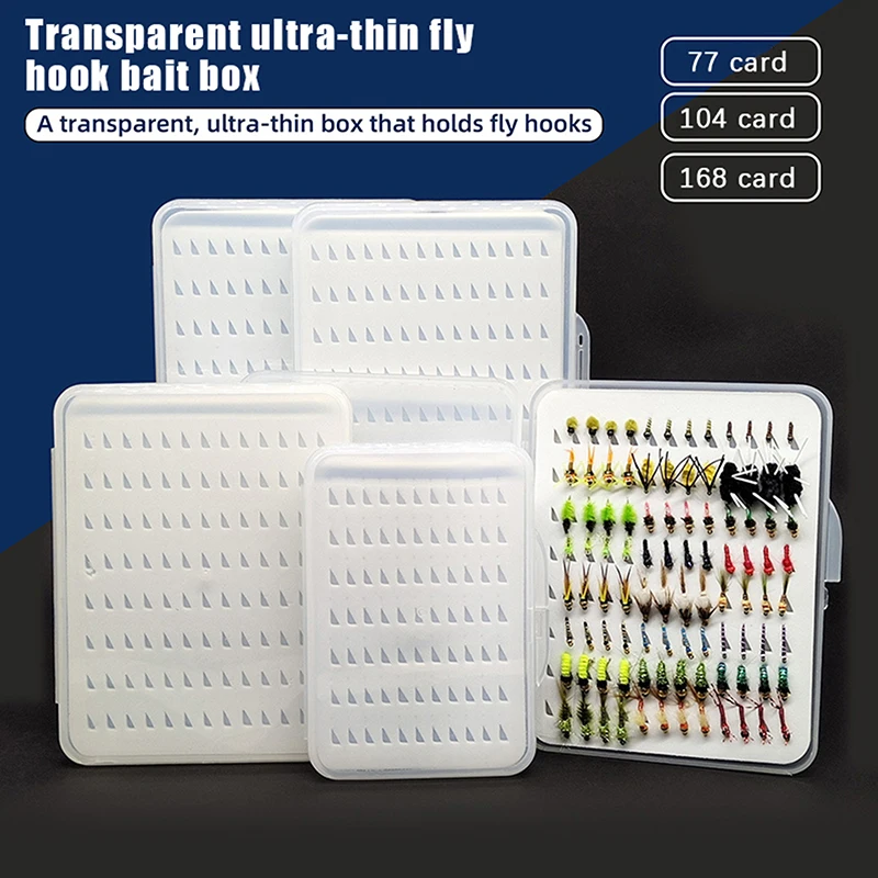 Waterproof Design Fly Hook Box - Fishing Hook Size ulasan dan harga