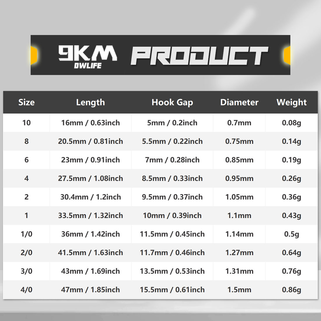 9KM Baitholder Fishing Hooks L - Fishing Hook Circle ulasan dan harga