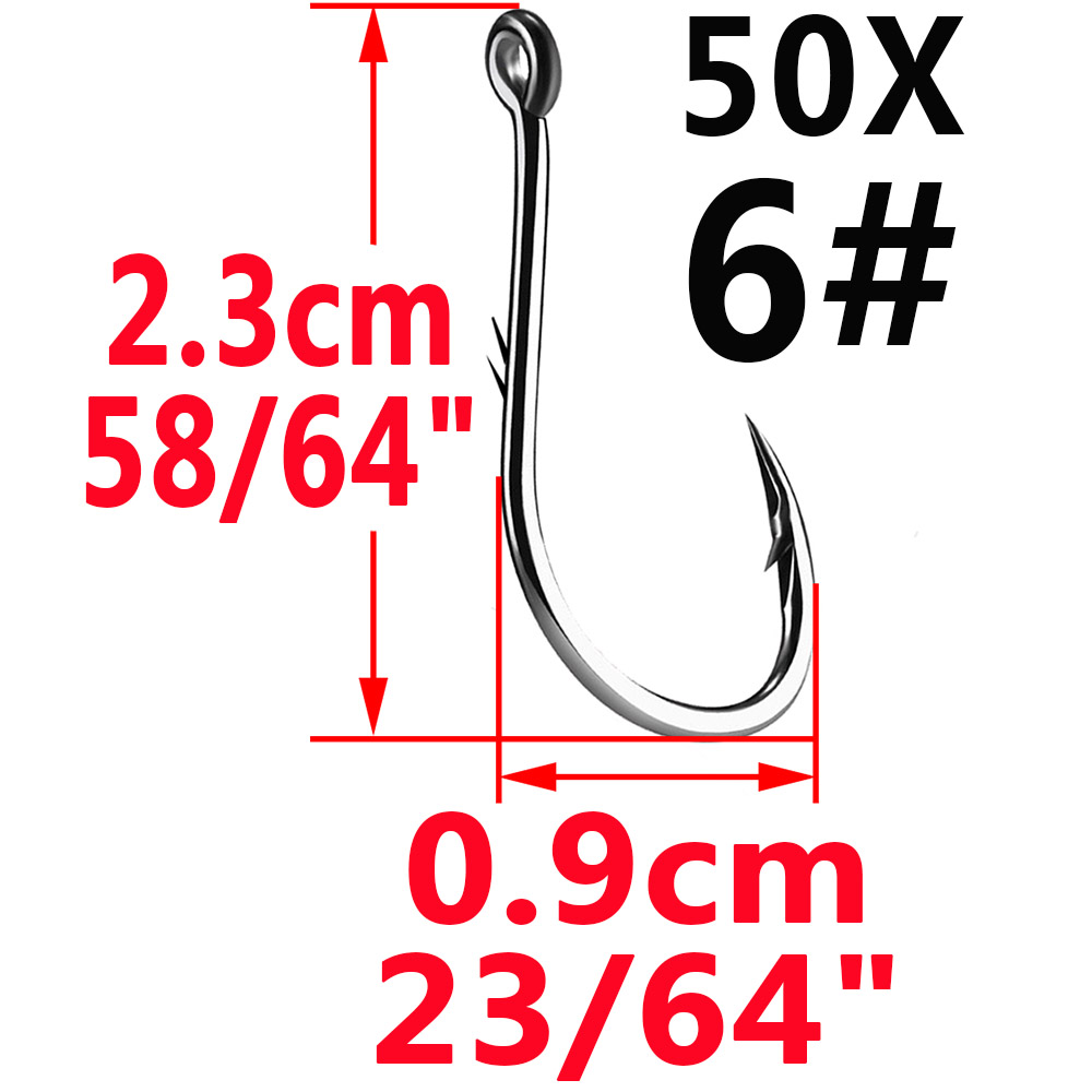 50pcs Iseama Circle Carp Eyed  - Fishing Hook Circle ulasan dan harga