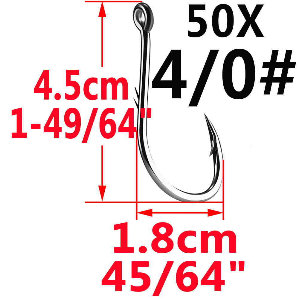 50pcs Iseama Circle Carp Eyed  - Fishing Hook Circle ulasan dan harga