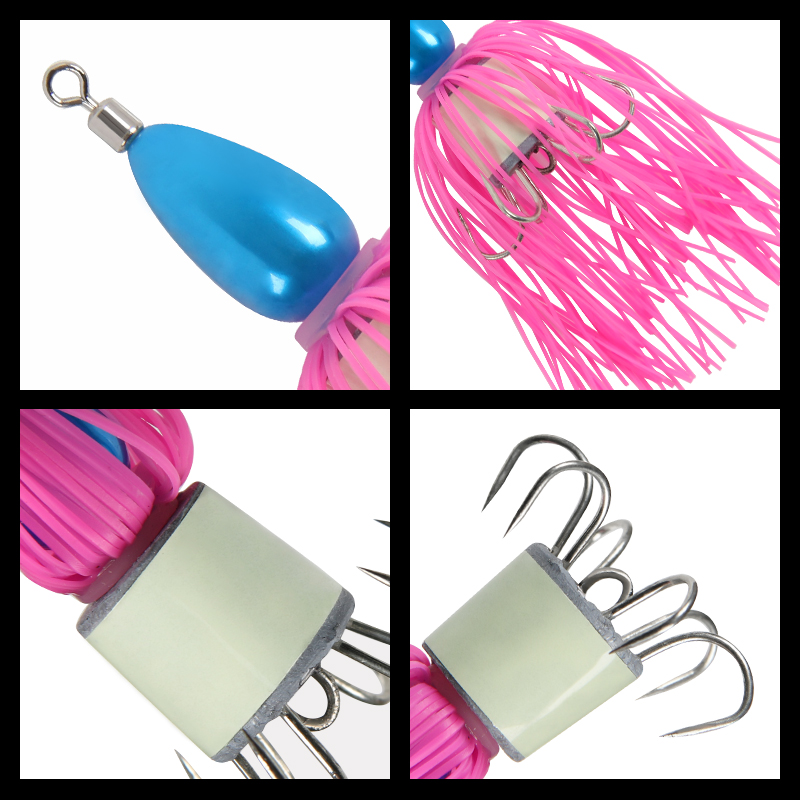 37g Weedless Football Jig Head - Fishing Hook Weedless ulasan dan harga