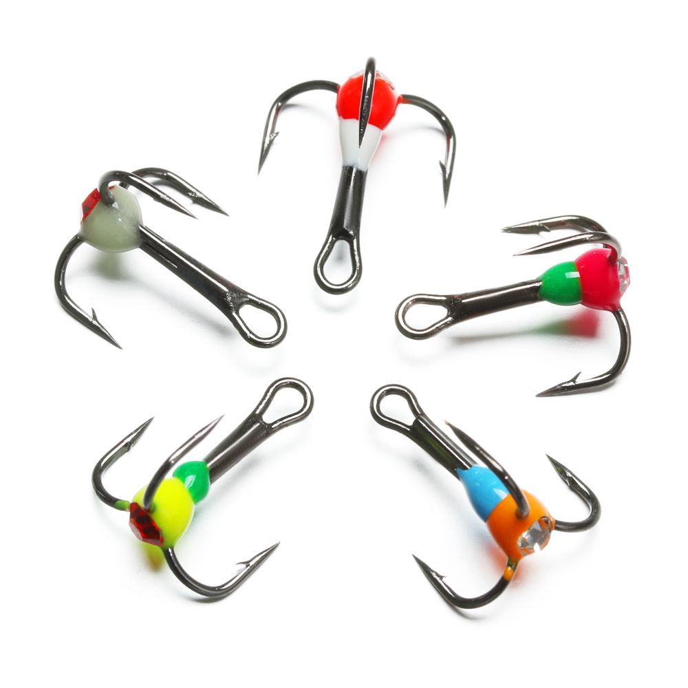 5pcs Fishing Hooks Winter Ice  - Fishing Hook Size ulasan dan harga