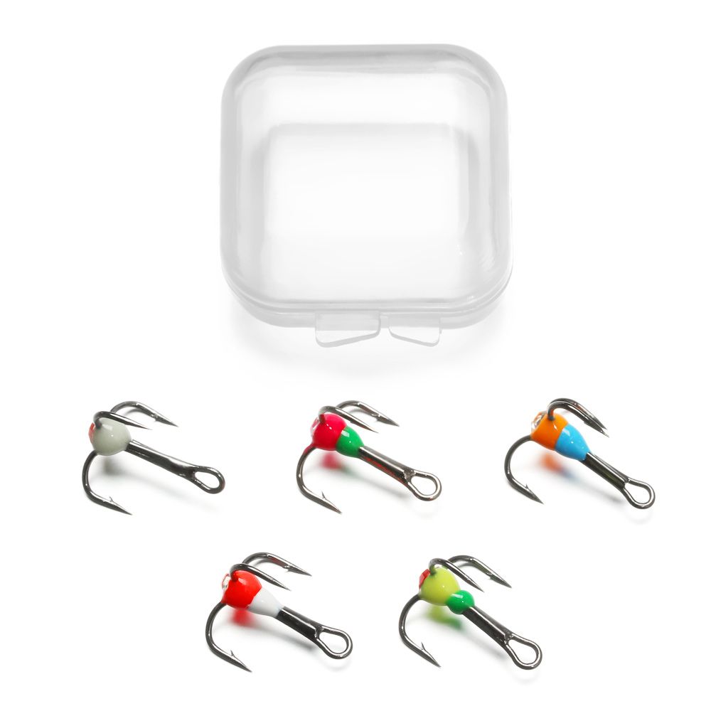 5pcs Fishing Hooks Winter Ice  - Fishing Hook Size ulasan dan harga