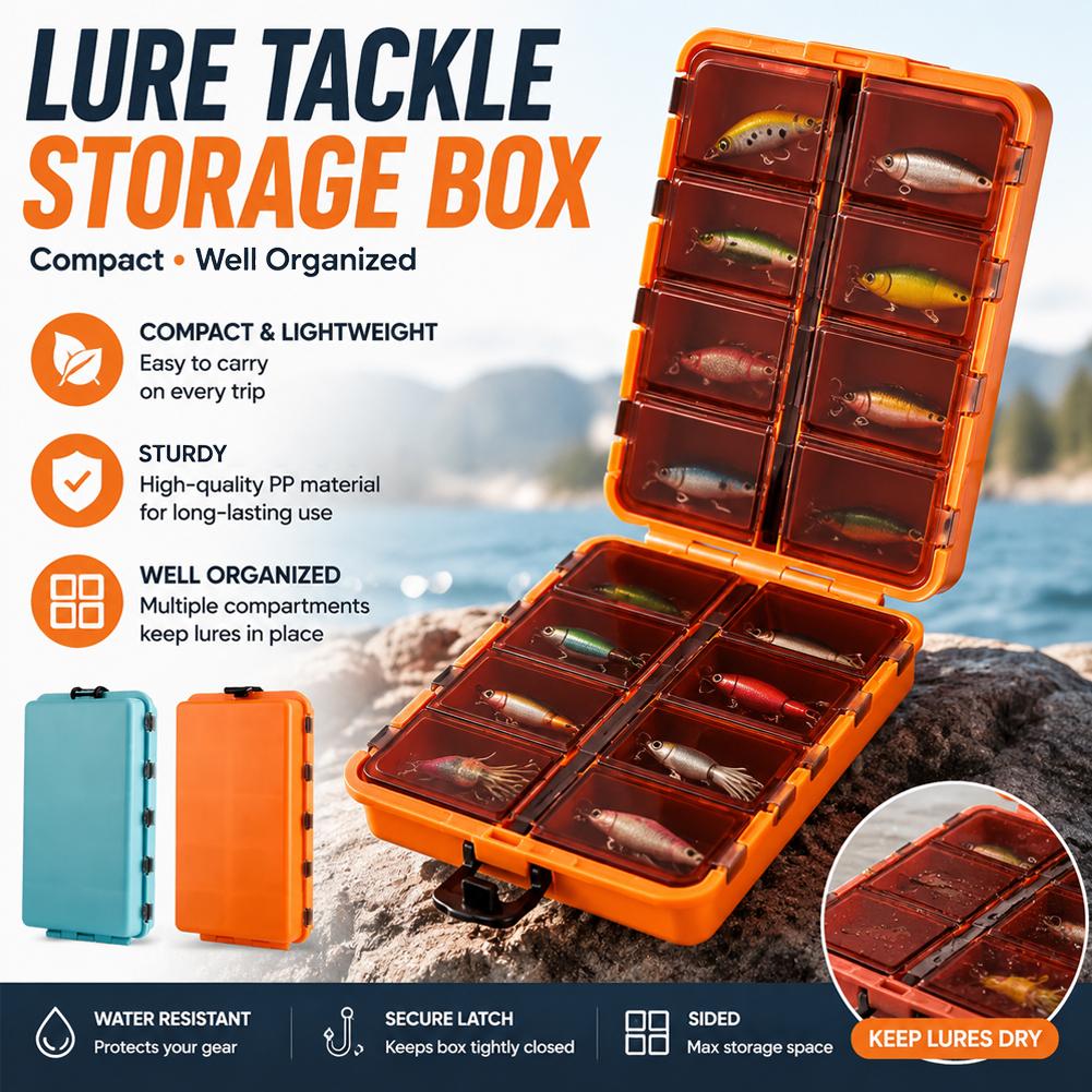 Fishing Tackle Box 20 Grids Fo - Fishing Hook Box ulasan dan harga