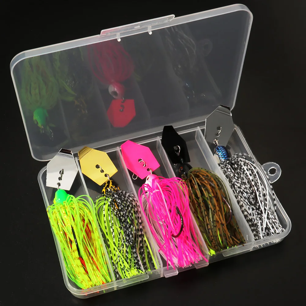 Spinner Bait 7g/9g/12g/14g/21g - Fishing Hook Weedless ulasan dan harga