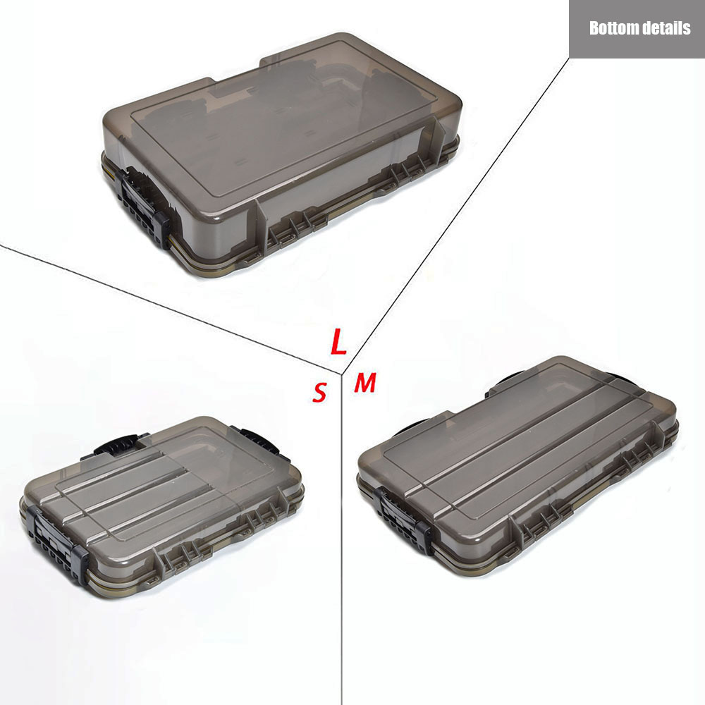 Waterproof Fishing Tackle Box  - Fishing Hook Size ulasan dan harga