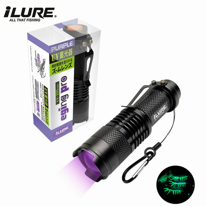 Mini UV Flashlight 395nm Ultra - Fishing Hook Jig ulasan dan harga