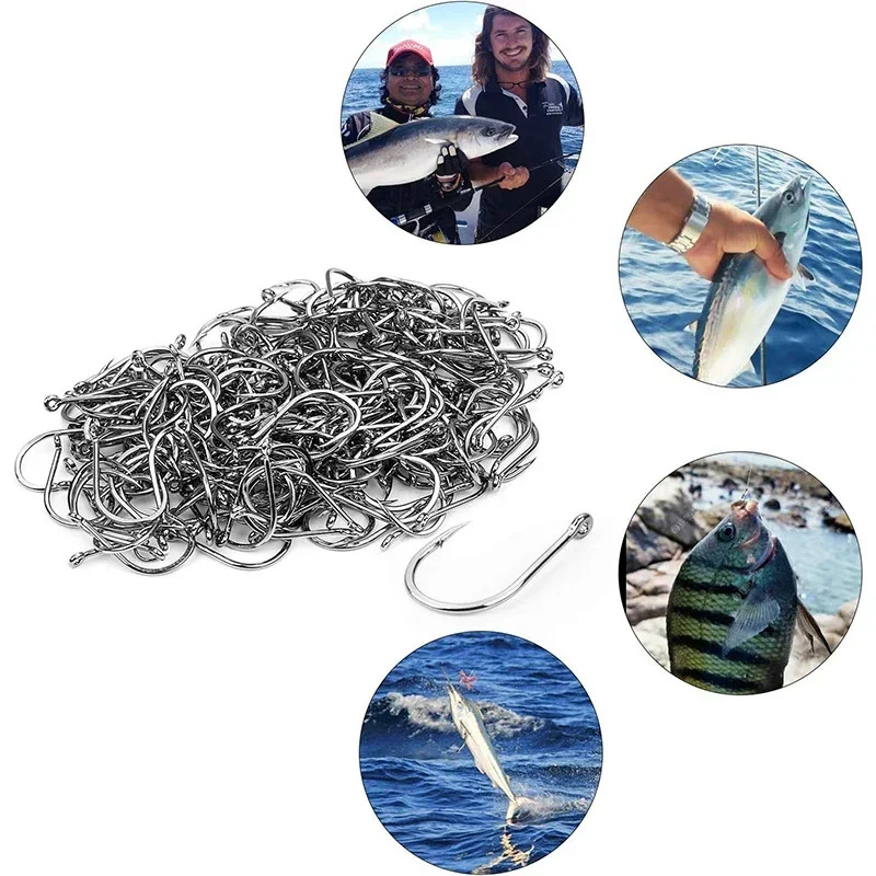 50-1600Pcs/BoxFishing Hooks Ca - Fishing Hook Circle ulasan dan harga