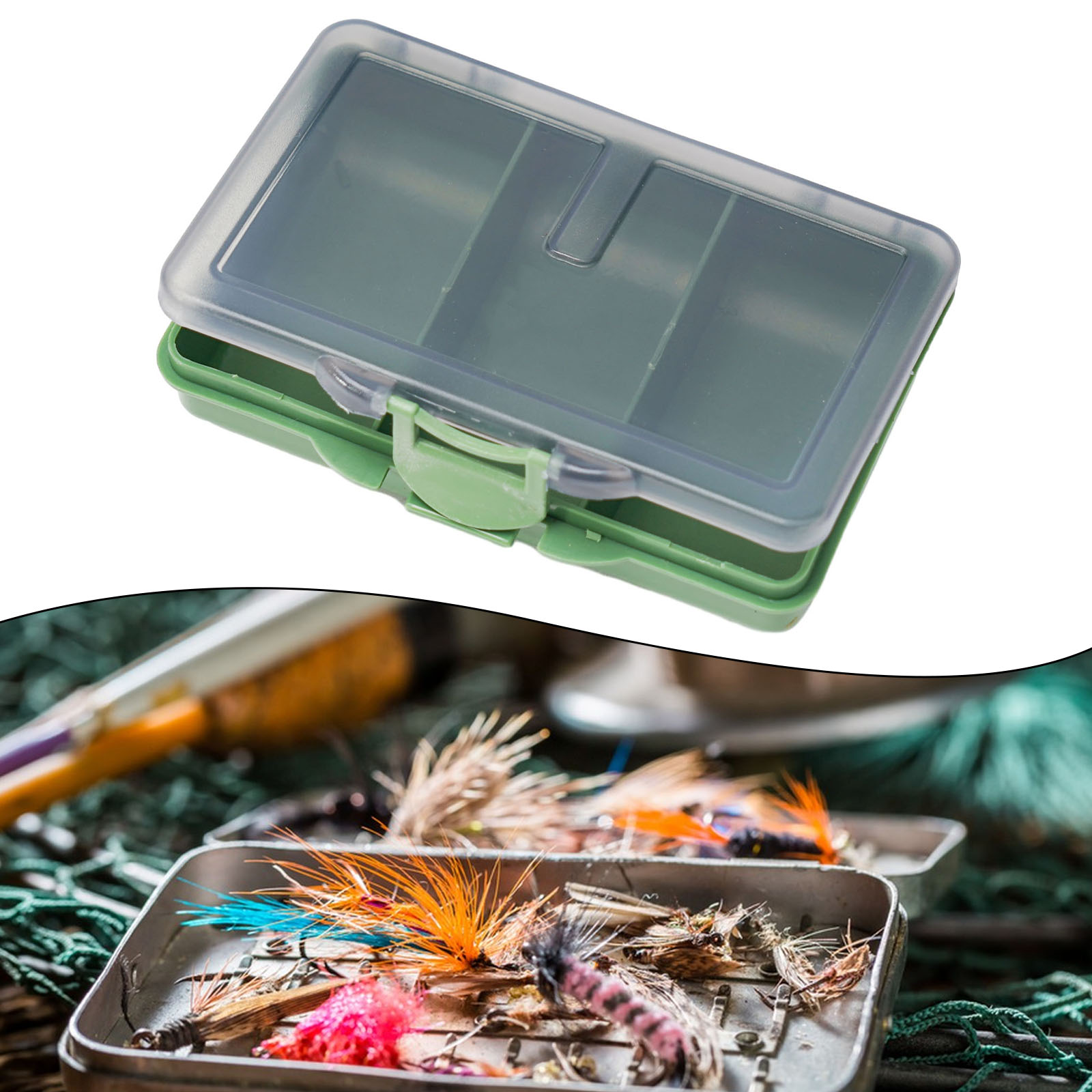 Waterproof Fishing Tackle Stor - Fishing Hook Box ulasan dan harga