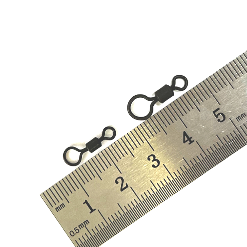 100pcs Carp Fishing Swivel Big - Fishing Hook Size ulasan dan harga