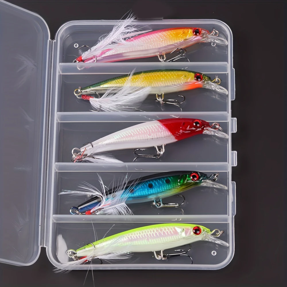 5pcs/box Laser 3D Eyes Bionic  - Fishing Hook Box ulasan dan harga