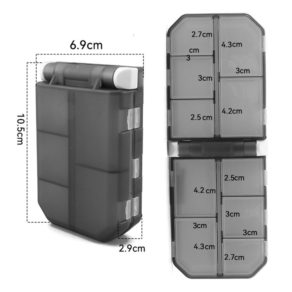 Fishing Tackle Box Double-Side - Fishing Hook Box ulasan dan harga