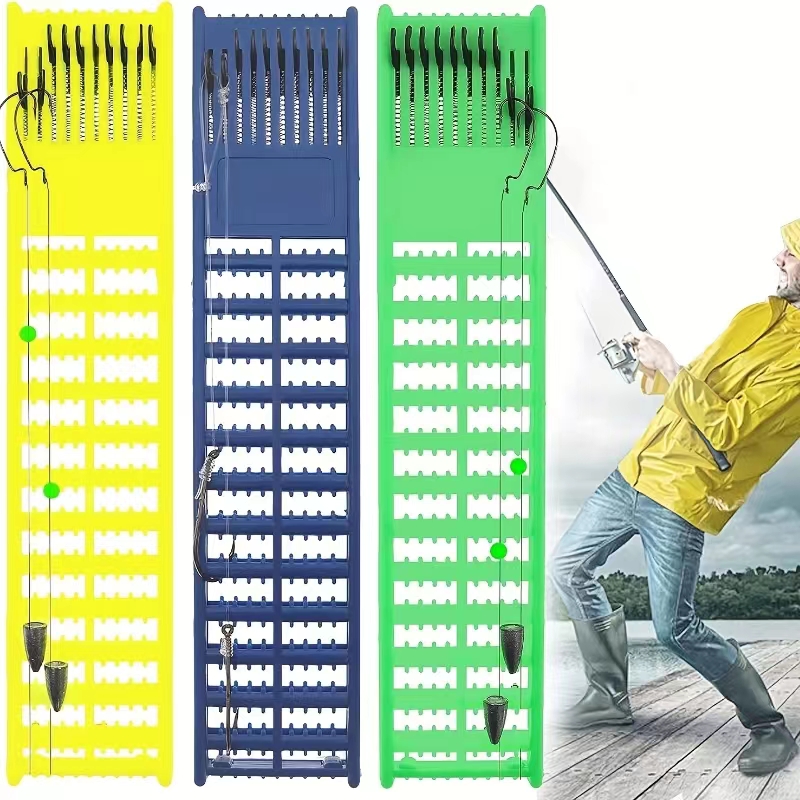 YOTO Fishing Snelled Hook Hold - Fishing Hook Jig ulasan dan harga