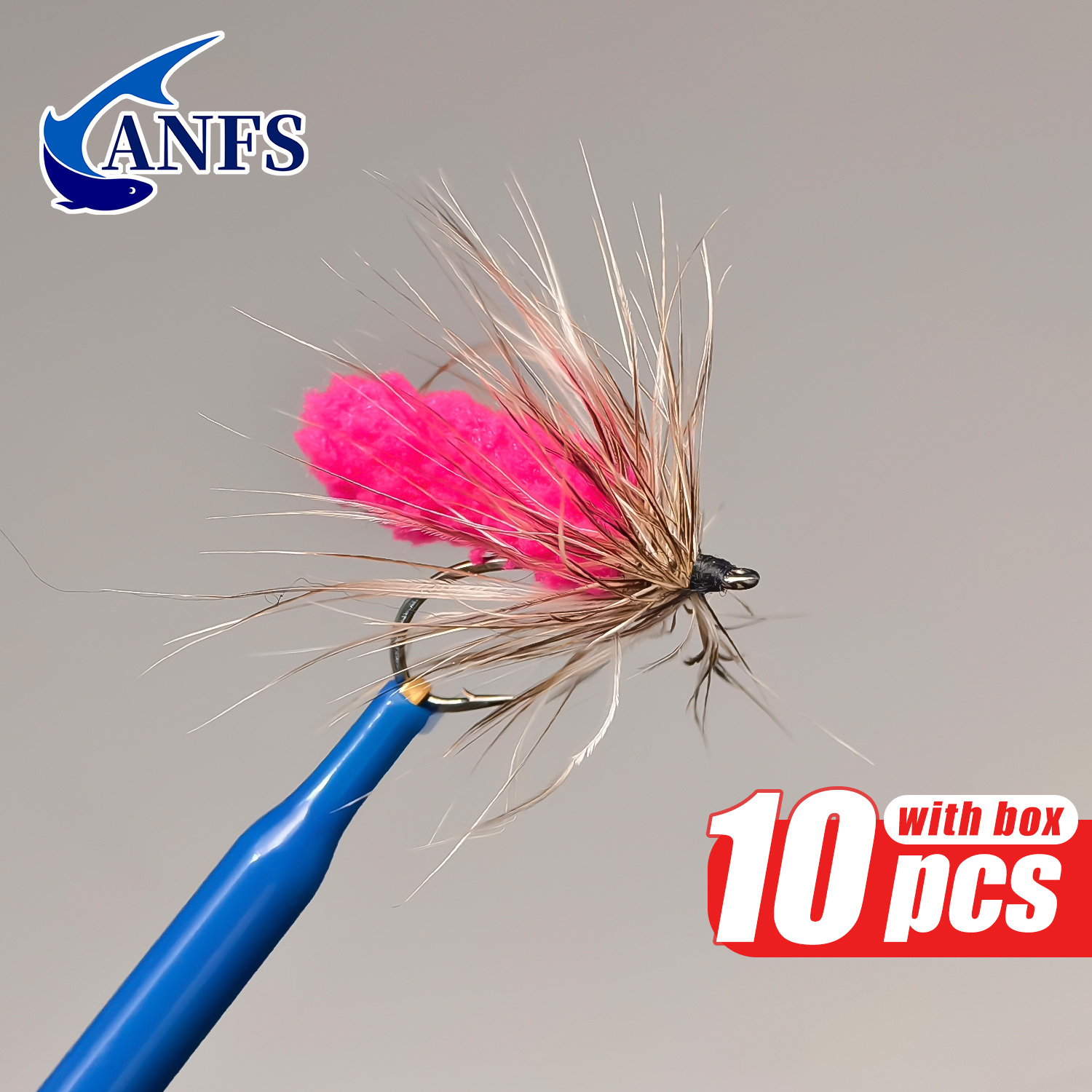 ANFS 10pcs Mop Fly Assorted Co - Fishing Hook Assortment ulasan dan harga