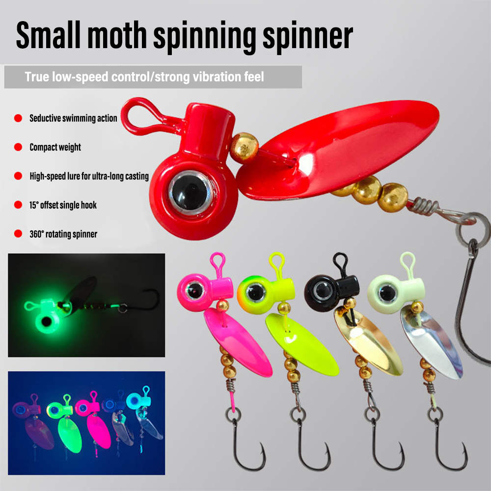 5pcs Crappie Jig Heads With Sp - Fishing Hook Offset ulasan dan harga