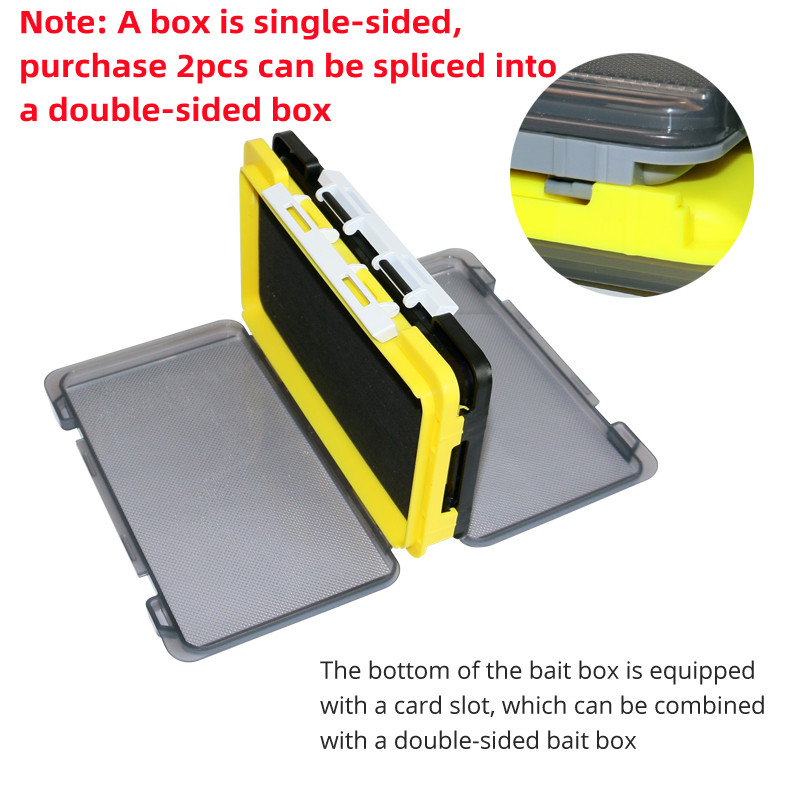 New Plastic Fishing Box Portab - Fishing Hook Jig ulasan dan harga