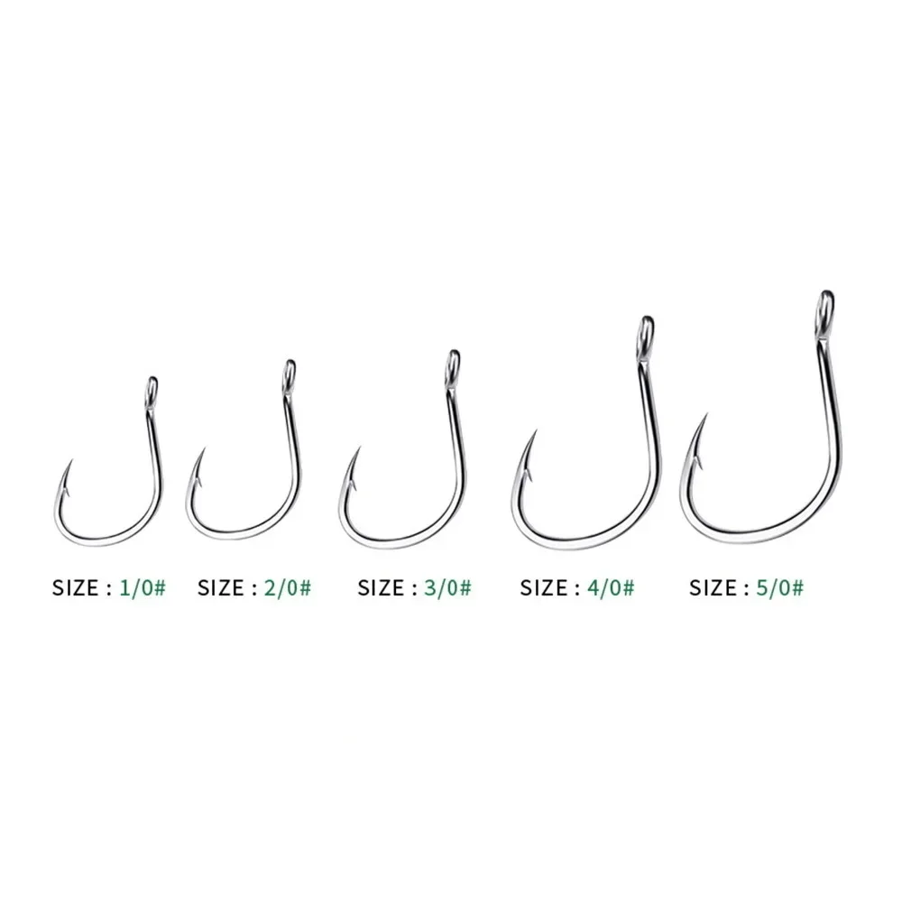 Ring Eye Fishhooks Fishing Hoo - Fishing Hook Circle ulasan dan harga